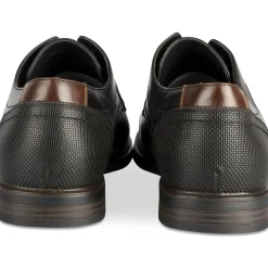 Derbies NOIR Homme Motif Uni Lacets