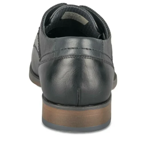 Derbies NOIR Homme Motif Uni Lacets