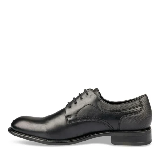 Derbies NOIR Homme Motif Uni Lacets