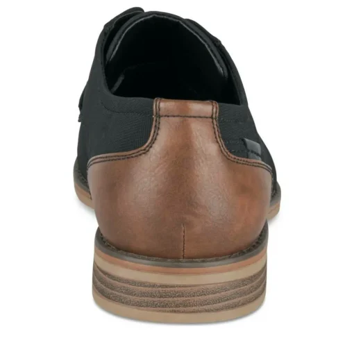 Derbies NOIR Homme Motif Uni Lacets