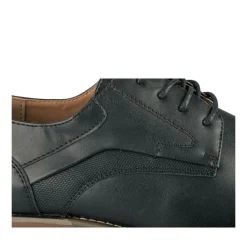 Derbies NOIR Homme Motif Uni Lacets