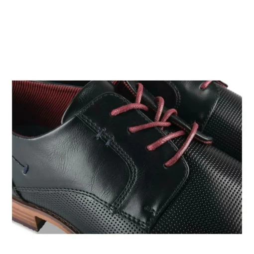 Derbies NOIR Homme Motif Uni Lacets
