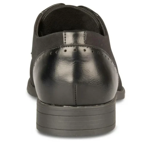 Derbies NOIR Homme Motif Uni Lacets