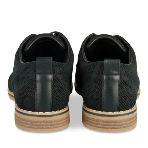 Derbies NOIR Homme Motif Uni Lacets