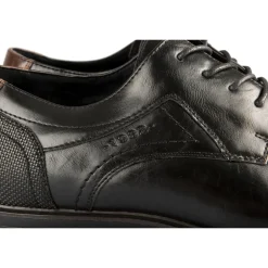 Derbies NOIR Homme Motif Uni Lacets
