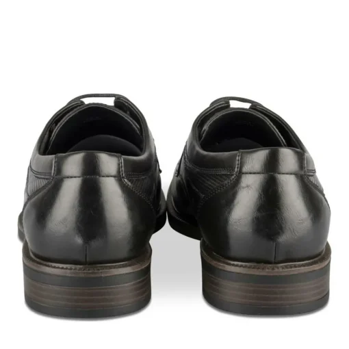 Derbies NOIR Homme Motif Uni Lacets
