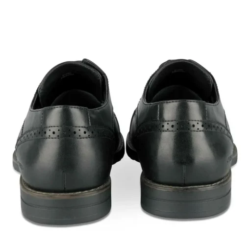 Derbies NOIR Homme Motif Uni A Enfiler