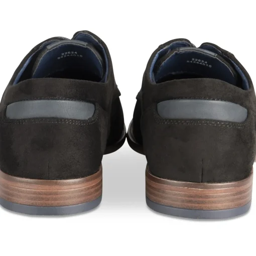 Derbies NOIR Homme Motif Uni Lacets