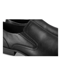 Derbies NOIR Homme Motif Uni A Enfiler