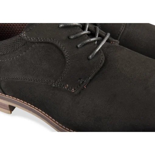 Derbies NOIR Homme Motif Uni Lacets
