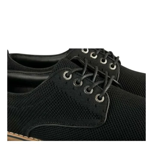 Derbies NOIR Homme Motif Uni Lacets