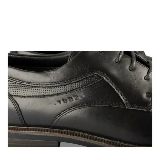 Derbies NOIR Homme Motif Uni Lacets