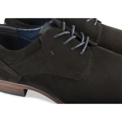 Derbies NOIR Homme Motif Uni Lacets