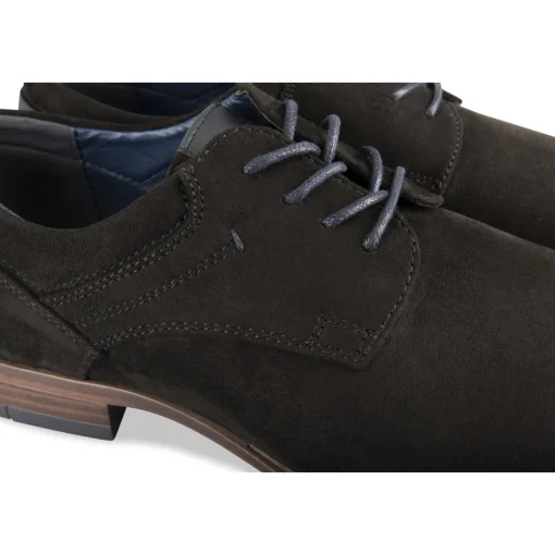 Derbies NOIR Homme Motif Uni Lacets