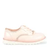 Derbies ROSE Fille Motif Uni Elastique