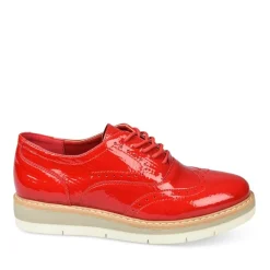 Derbies ROUGE Femme