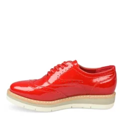 Derbies ROUGE Femme