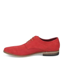 Derbies ROUGE Homme CUIR Lacets