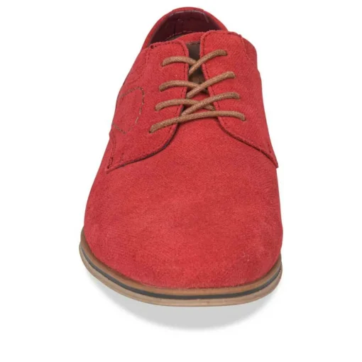 Derbies ROUGE Homme CUIR Lacets