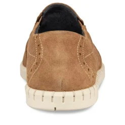 Derbies Slip-on COGNAC Homme CUIR Motif Uni Elastique