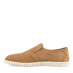 Derbies Slip-on COGNAC Homme CUIR Motif Uni Elastique