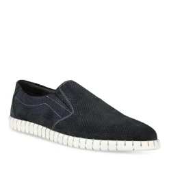 Derbies Slip-on MARINE Homme CUIR Motif Uni Elastique