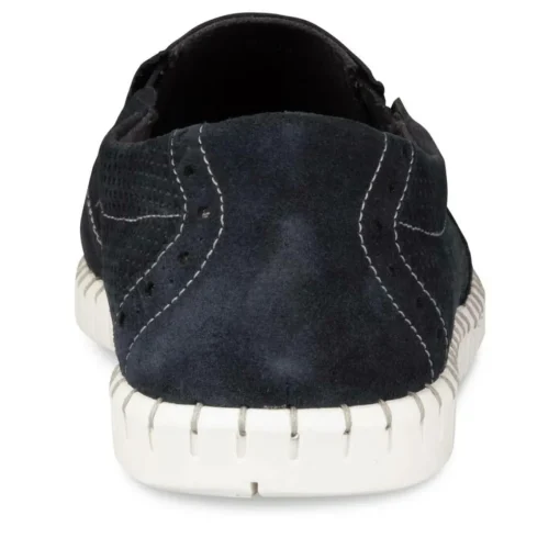 Derbies Slip-on MARINE Homme CUIR Motif Uni Elastique