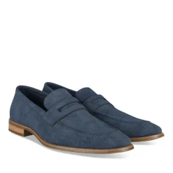 Derbies Slip-on MARINE Homme Motif Uni A Enfiler