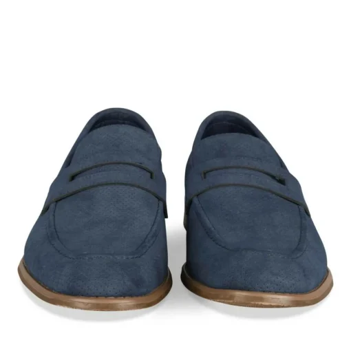 Derbies Slip-on MARINE Homme Motif Uni A Enfiler