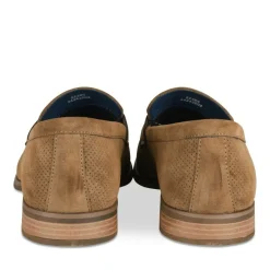 Derbies Slip-on MARRON Homme Motif Uni A Enfiler