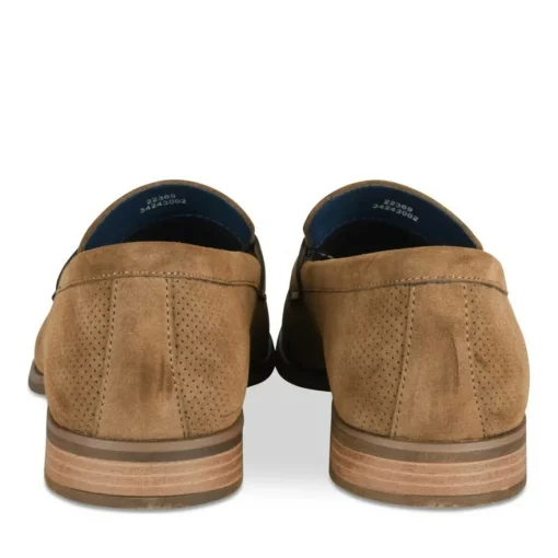 Derbies Slip-on MARRON Homme Motif Uni A Enfiler