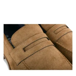 Derbies Slip-on MARRON Homme Motif Uni A Enfiler