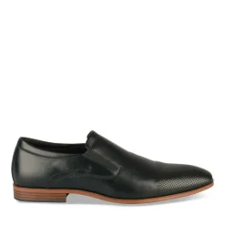 Derbies Slip-on NOIR Homme Motif Uni Lacets