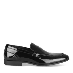 Derbies Slip-on NOIR Homme Motif Uni A Enfiler