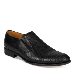 Derbies Slip-on NOIR Homme CUIR