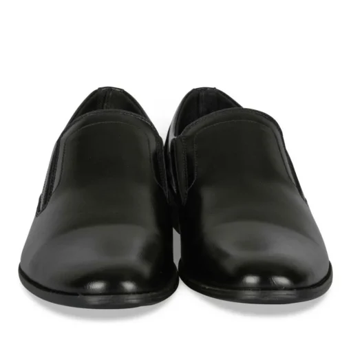 Derbies Slip-on NOIR Homme Motif Uni A Enfiler