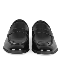 Derbies Slip-on NOIR Homme Motif Uni A Enfiler