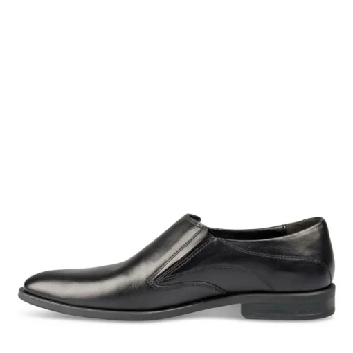 Derbies Slip-on NOIR Homme CUIR Motif Uni A Enfiler