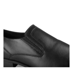 Derbies Slip-on NOIR Homme Motif Uni A Enfiler