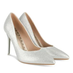 Escarpins Aiguille ARGENT Femme Motif Uni A Enfiler