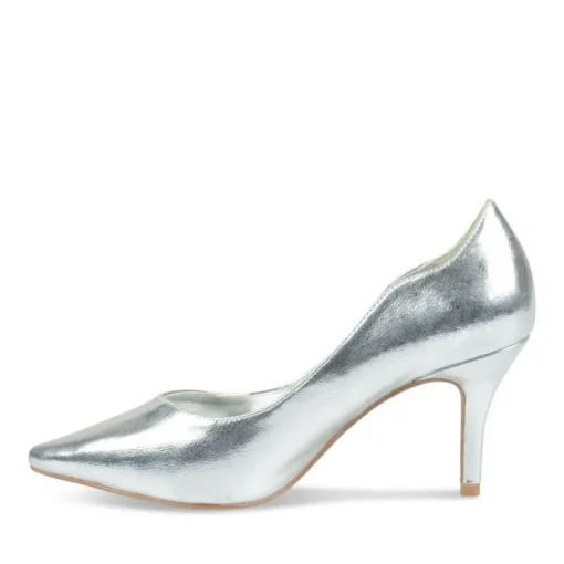 Escarpins Aiguille ARGENT Femme Motif Uni