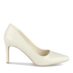 Escarpins Aiguille BEIGE Femme Motif Uni A Enfiler