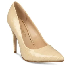 Escarpins Aiguille BEIGE Femme A Enfiler