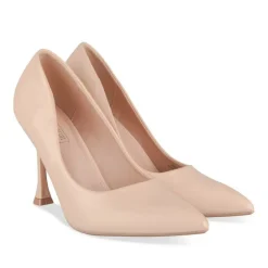 Escarpins Aiguille BEIGE Femme Motif Uni A Enfiler