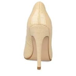 Escarpins Aiguille BEIGE Femme A Enfiler