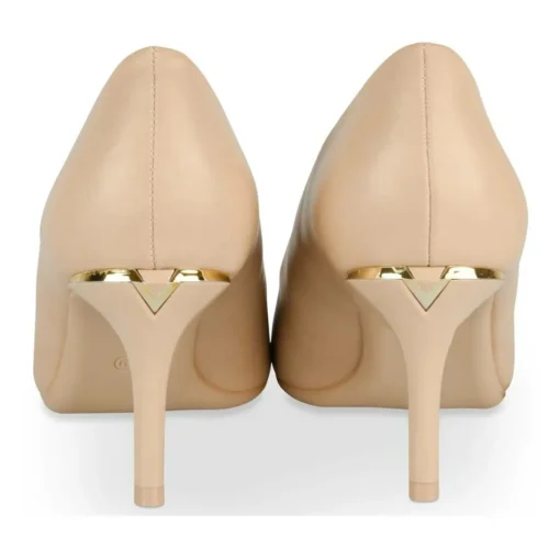 Escarpins Aiguille BEIGE Femme Motif Uni A Enfiler