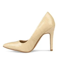 Escarpins Aiguille BEIGE Femme A Enfiler
