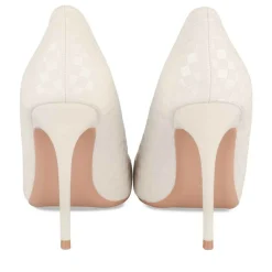 Escarpins Aiguille BEIGE Femme Motif Uni A Enfiler