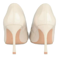 Escarpins Aiguille BEIGE Femme Motif Chaîne A Enfiler