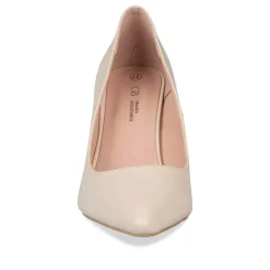 Escarpins Aiguille BEIGE Femme A Enfiler